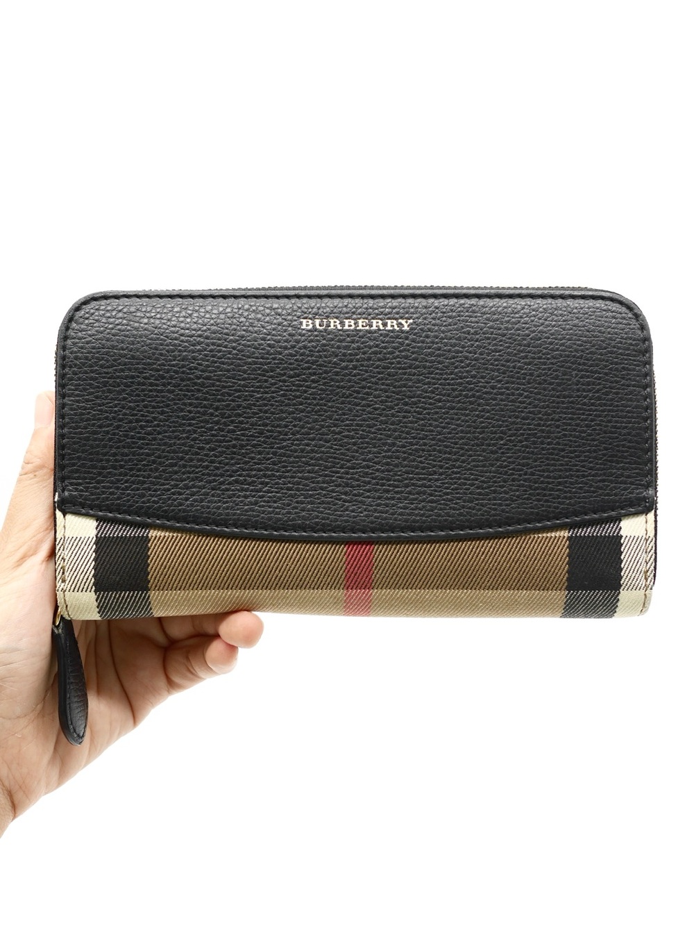 🍓BURBERRY Long Zippy Wallet